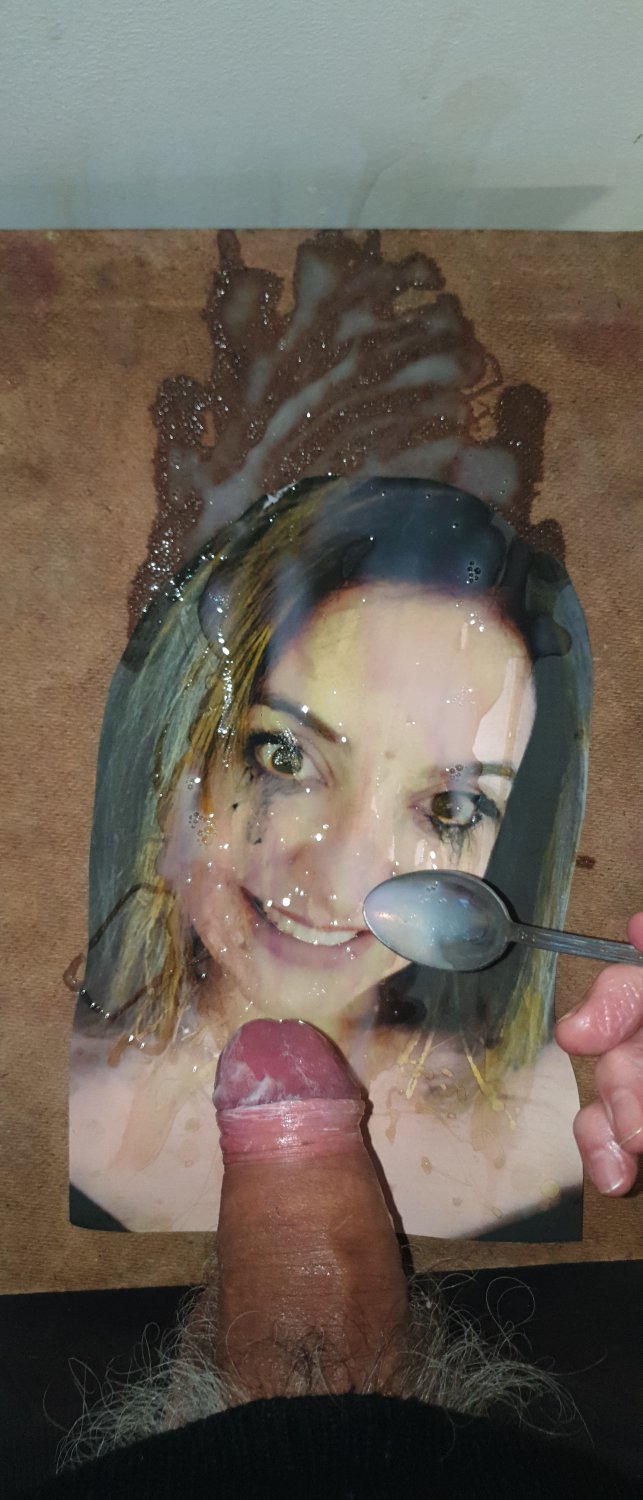 Spoon of Love for Heidi.... a lot of sperm for the splendid girl #HH814Xmp